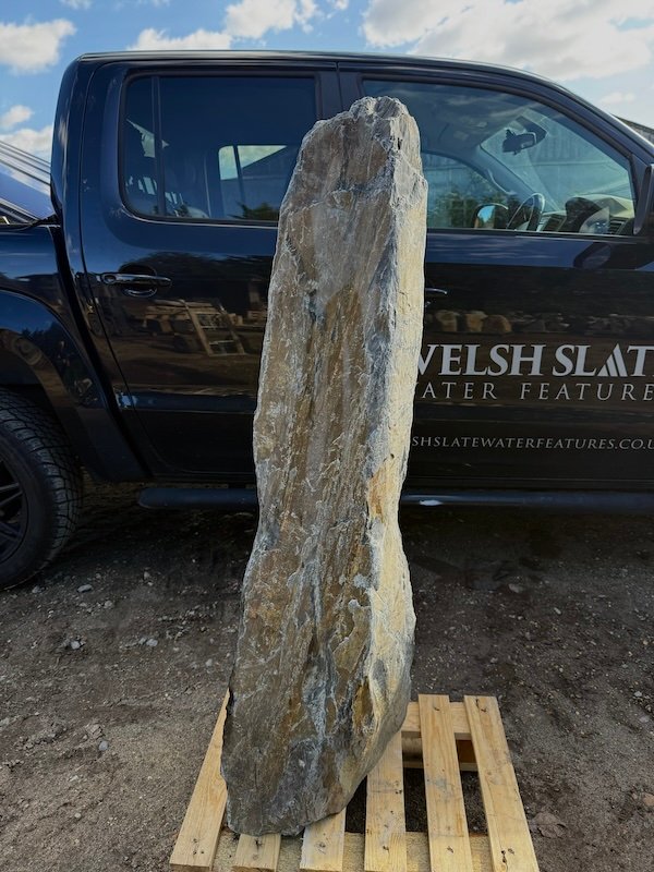 Slate Monolith SM351 Standing Stone | Welsh Slate Water Features 03 Slate Monolith SM351 Standing Stone | Welsh Slate Water Features 03