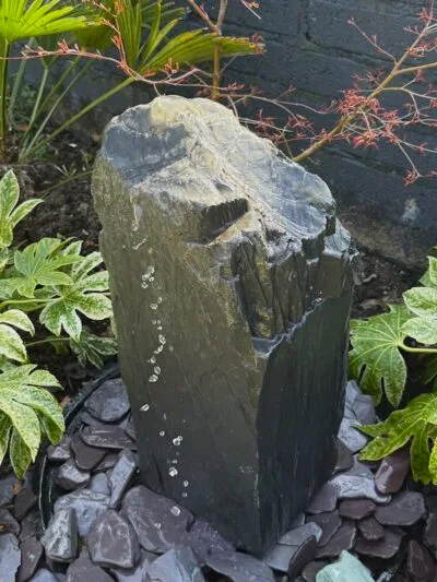 Slate Monolith Water Feature SM357 | Welsh Slate Water Features 05