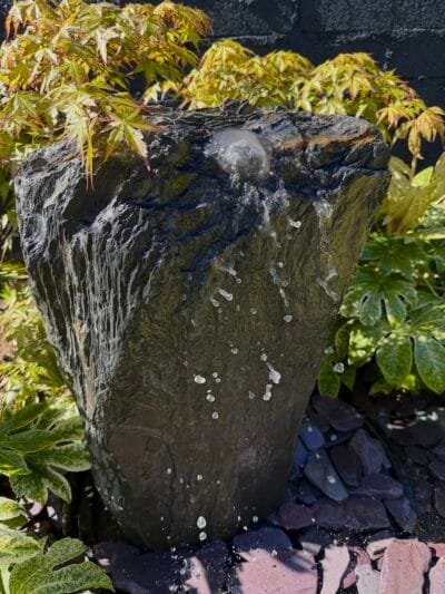 Slate Monolith Water Feature SM358 | Welsh Slate Water Features 03