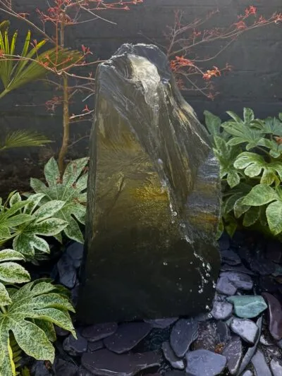 Slate Monolith Water Feature SM359 | Welsh Slate Water Features 02
