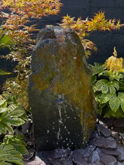 Slate Monolith Water Feature SM363 | Welsh Slate Water Features 02