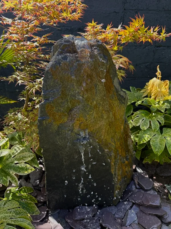 Slate Monolith Water Feature SM363 | Welsh Slate Water Features 02 Slate Monolith Water Feature SM363 | Welsh Slate Water Features 02