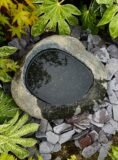 Stone Bowl Bird Bath SBB25 | Welsh Slate Water Features 03