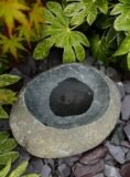 Stone Bowl Bird Bath SBB27 | Welsh Slate Water Features 01