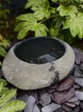 Stone Bowl Bird Bath SBB27 | Welsh Slate Water Features 04