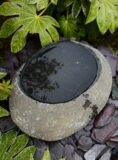 Stone Bowl Bird Bath SBB27 | Welsh Slate Water Features 05