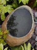 Stone Bowl Bird Bath SBB28 | Welsh Slate Water Features 03