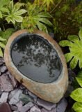 Stone Bowl Bird Bath SBB28 | Welsh Slate Water Features 05