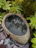 Stone Bowl Bird Bath SBB28 | Welsh Slate Water Features 05