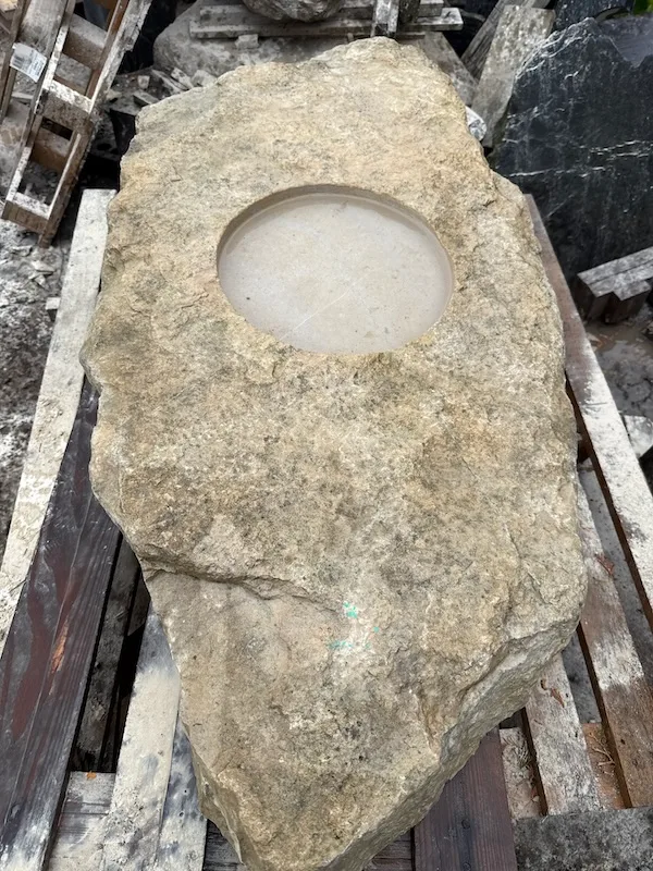 Stone Bowl Water Feature SBB24 | Welsh Slate Water Features 02 Stone Bowl Water Feature SBB24 | Welsh Slate Water Features 02
