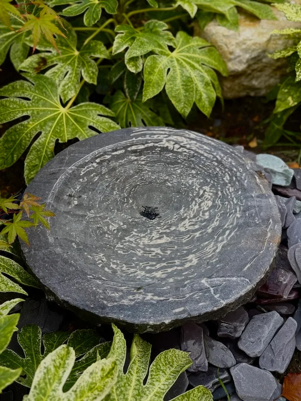 Stone Bowl Water Feature SBB29 | Welsh Slate Water Features 04 Stone Bowl Water Feature SBB29 | Welsh Slate Water Features 04