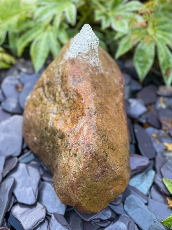 Glacial Boulder Water Feature SB191 | Welsh Slate Water Features 04 Glacial Boulder Water Feature SB191 | Welsh Slate Water Features 04