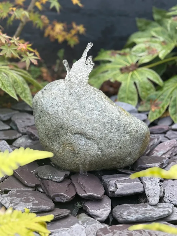 Glacial Boulder Water Feature SB193 | Welsh Slate Water Features 04 Glacial Boulder Water Feature SB193 | Welsh Slate Water Features 04