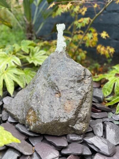 Glacial Boulder Water Feature SB196 | Welsh Slate Water Features 06