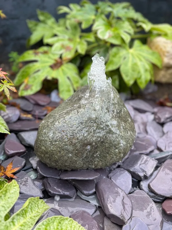 Glacial Boulder Water Feature SB197 | Welsh Slate Water Features 06 Glacial Boulder Water Feature SB197 | Welsh Slate Water Features 06