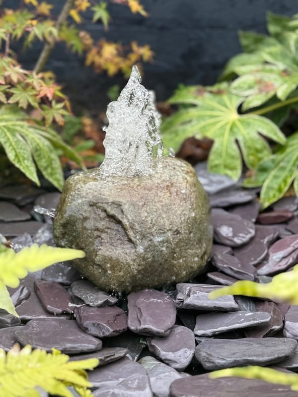Glacial Boulder Water Feature SB198 | Welsh Slate Water Features 04 Glacial Boulder Water Feature SB198 | Welsh Slate Water Features 04