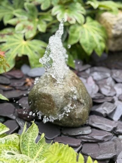 Glacial Boulder Water Feature SB198 | Welsh Slate Water Features 05