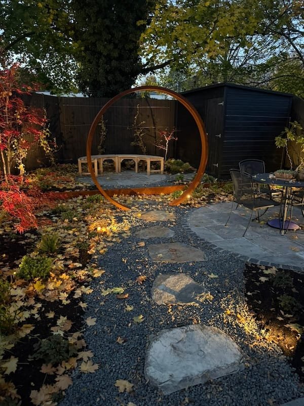 Seven Rustic Slate Stepping Stones | Welsh Slate Water Features 02