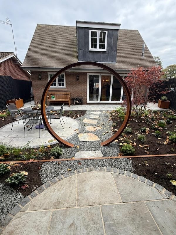 Seven Rustic Slate Stepping Stones | Welsh Slate Water Features 02