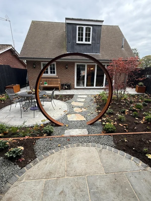 Seven Rustic Slate Stepping Stones | Welsh Slate Water Features 02