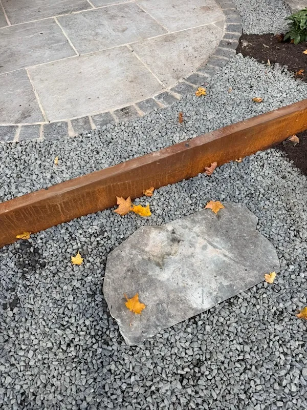 Seven Rustic Slate Stepping Stones | Welsh Slate Water Features 02