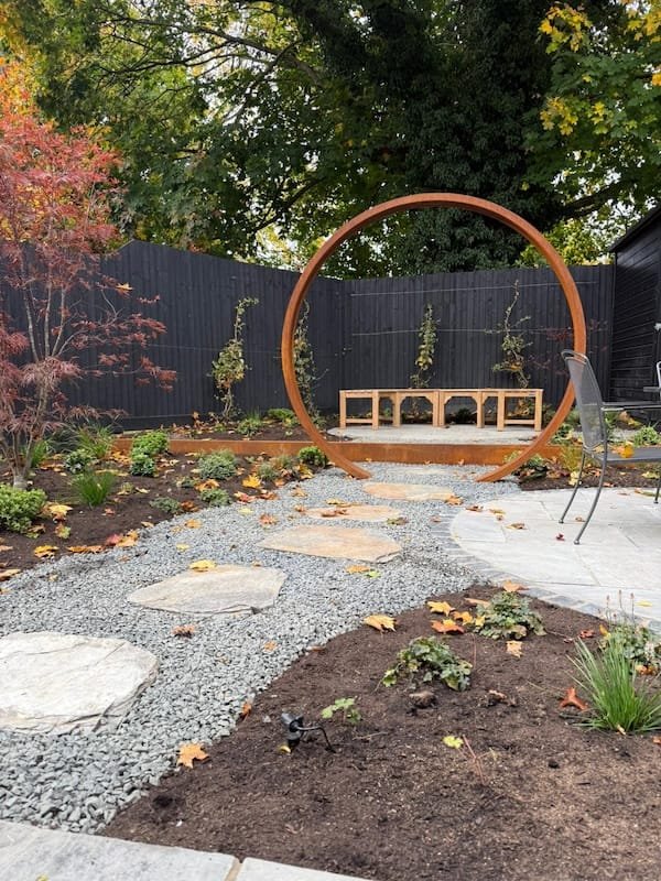 Seven Rustic Slate Stepping Stones | Welsh Slate Water Features 02