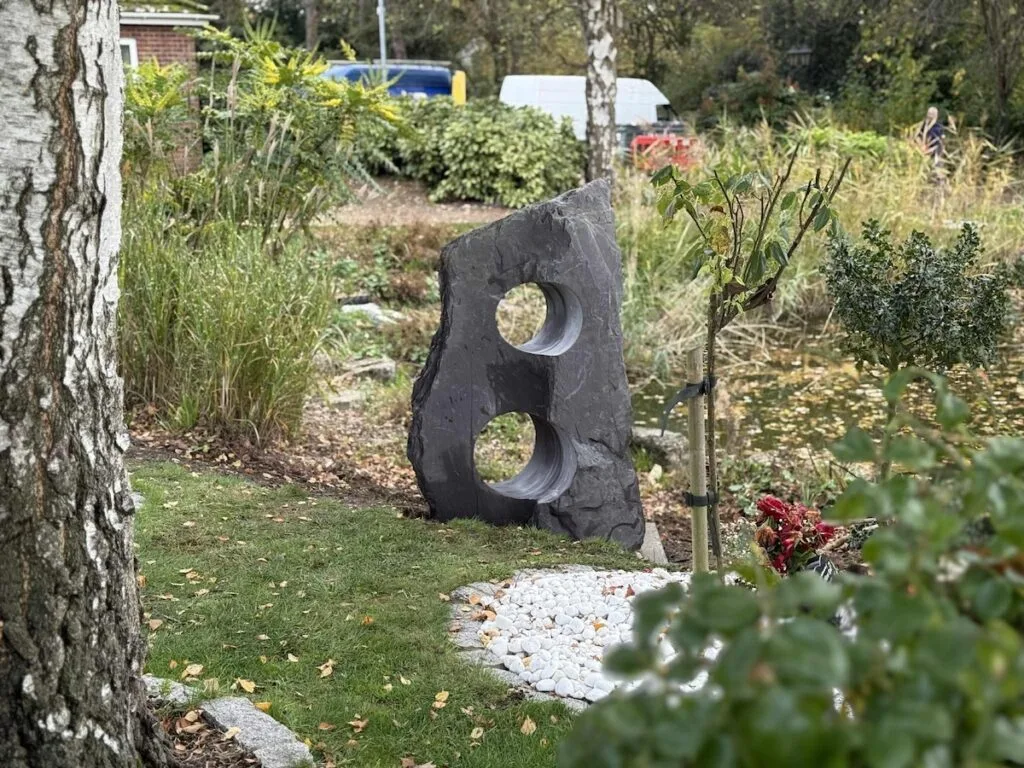 Slate Hololith Memorial Stone | Welsh Slate Water Features 01