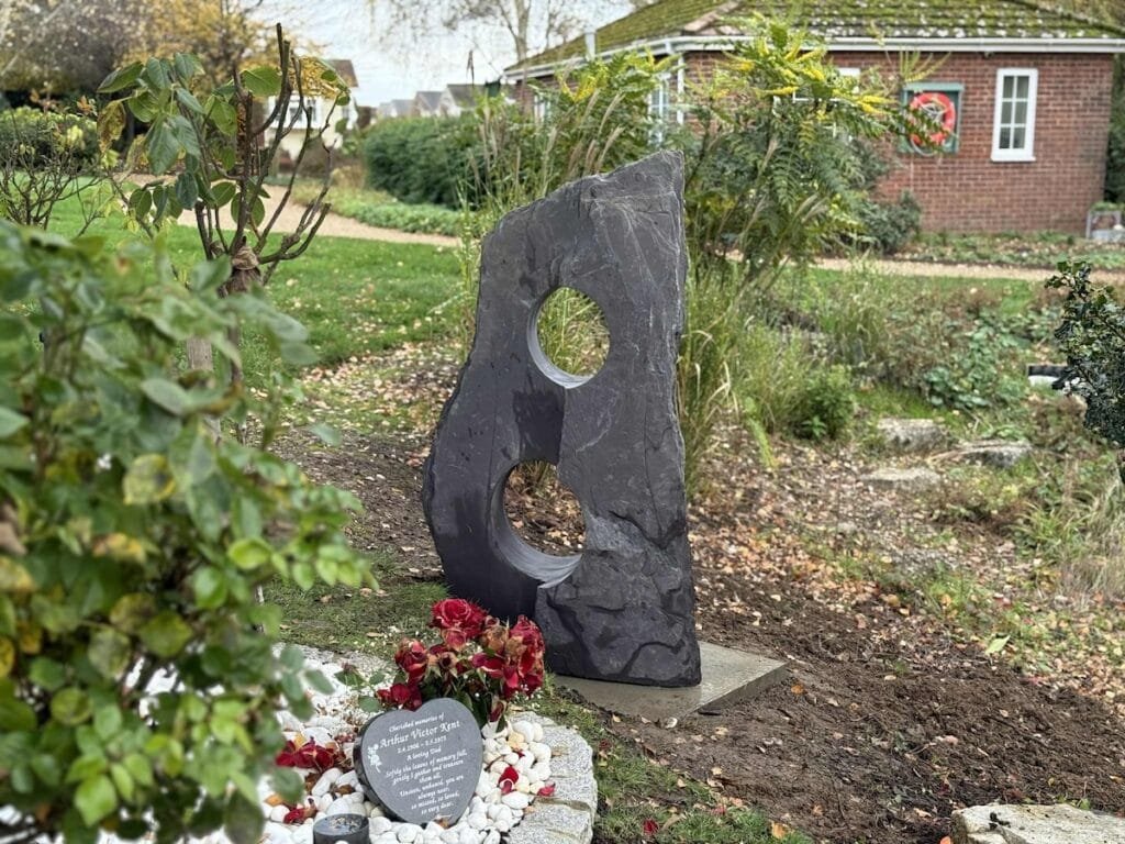 Slate Hololith Memorial Stone | Welsh Slate Water Features 01