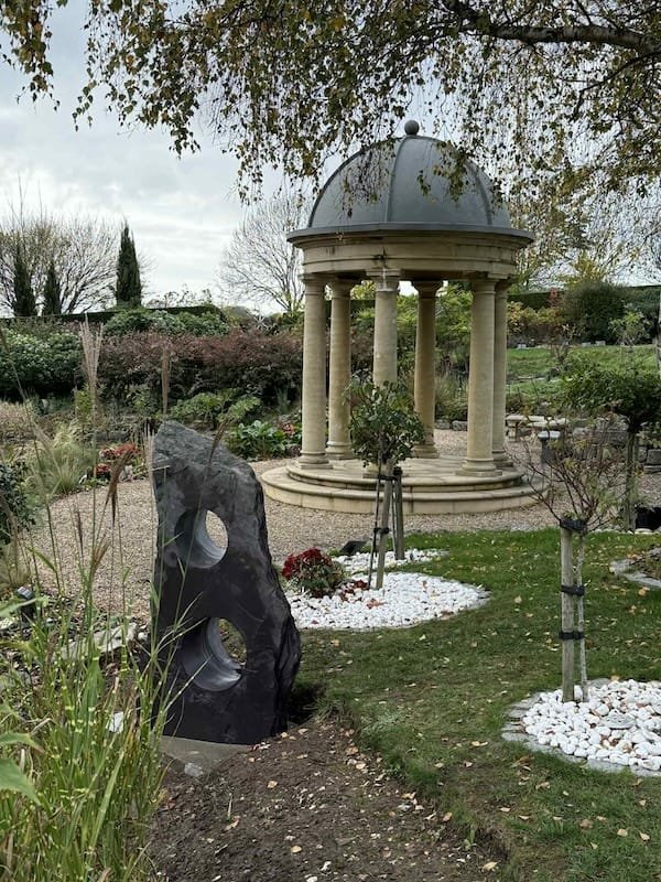 Slate Hololith Memorial Stone | Welsh Slate Water Features 01