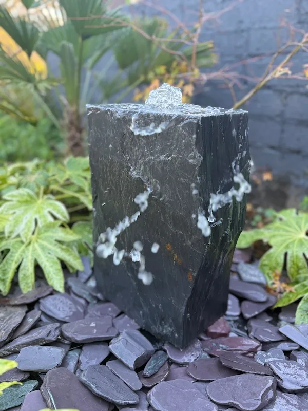 Slate Monolith Water Feature SM366 | Welsh Slate Water Features 02