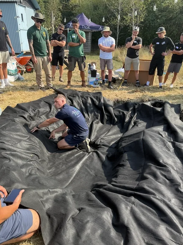 Adding the liner