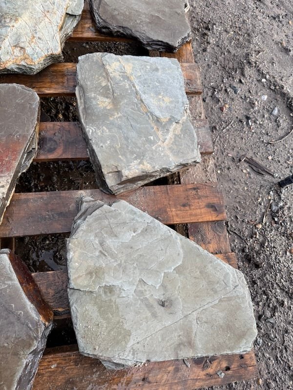 Slate Stepping Stones Pack of 9 | Welsh Slate Water Features 22 Slate Stepping Stones Pack of 9 | Welsh Slate Water Features 22