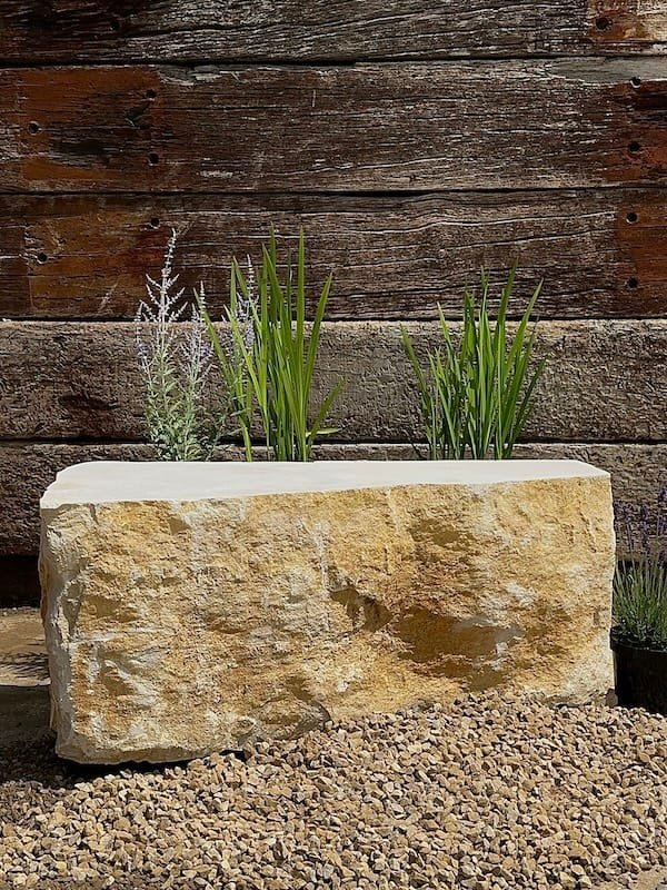 Flat Top Boulders For Garden Projects