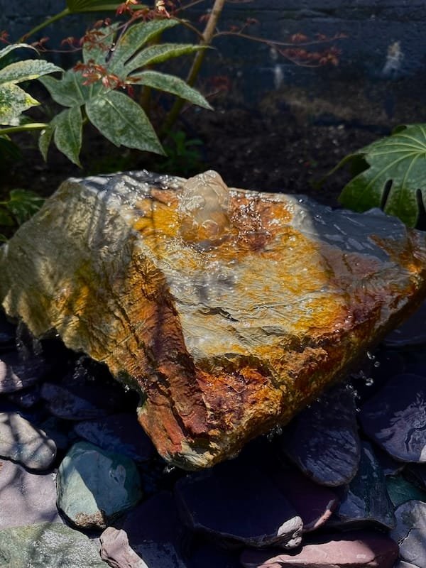 Slate Boulder SB203 Water Feature | Welsh Slate Water Features 05 Slate Boulder SB203 Water Feature | Welsh Slate Water Features 05
