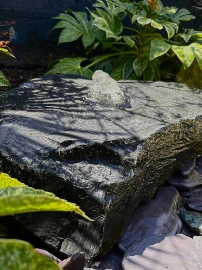 Slate Boulder SB205 Water Feature | Welsh Slate Water Features 05
