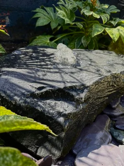 Slate Boulder SB205 Water Feature | Welsh Slate Water Features 05