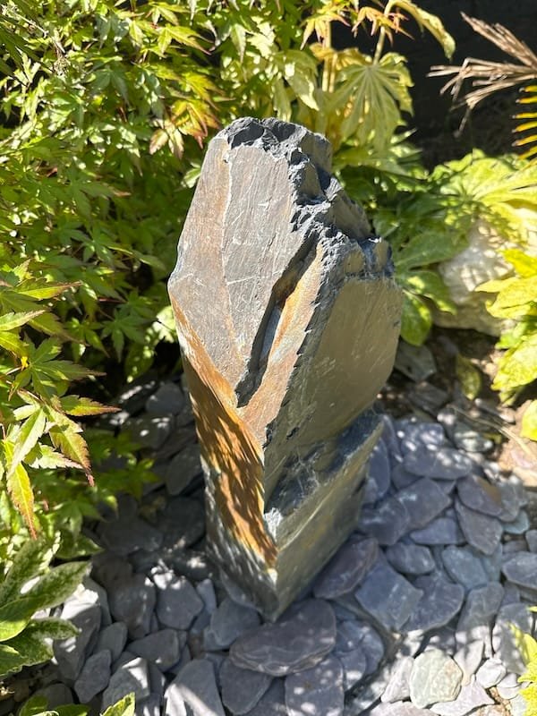 Slate Monolith SM374 Standing Stone | Welsh Slate Water Features 02 Slate Monolith SM374 Standing Stone | Welsh Slate Water Features 02