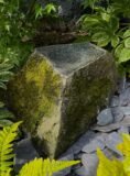 Mossy Stone Bird Bath SBB31 | Welsh Slate Water Features 01