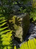Mossy Stone Bird Bath SBB31 | Welsh Slate Water Features 07