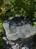 Quartz Stone Bird Bath SBB32 | Welsh Slate Water Features 01