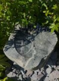Quartz Stone Bird Bath SBB32 | Welsh Slate Water Features 02
