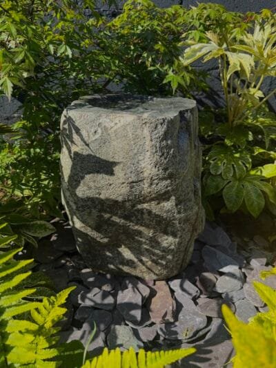 Quartz Stone Bird Bath SBB32 | Welsh Slate Water Features 09