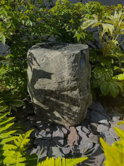 Quartz Stone Bird Bath SBB32 | Welsh Slate Water Features 09