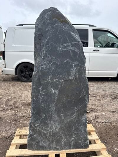 Slate Monolith SM377 Standing Stone | Welsh Slate Water Features 01