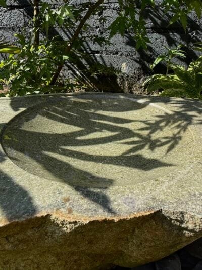 Stone Bird Bath SBB34 | Welsh Slate Water Features 09