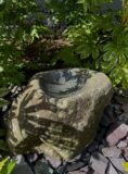 Stone Bird Bath SBB35 | Welsh Slate Water Features 01