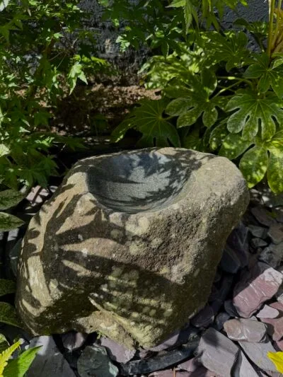 Stone Bird Bath SBB35 | Welsh Slate Water Features 01