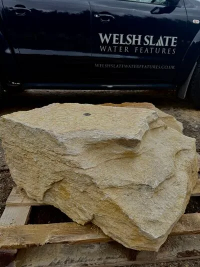 Stone Boulder SB212 Water Feature | Welsh Slate Water Features 06