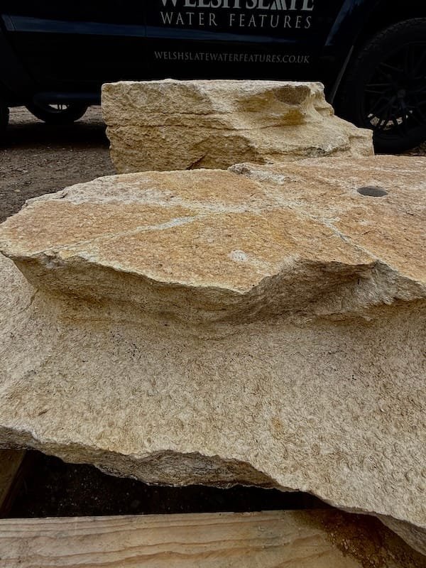 Stone Boulder SB213 Water Feature | Welsh Slate Water Features 03 Stone Boulder SB213 Water Feature | Welsh Slate Water Features 03