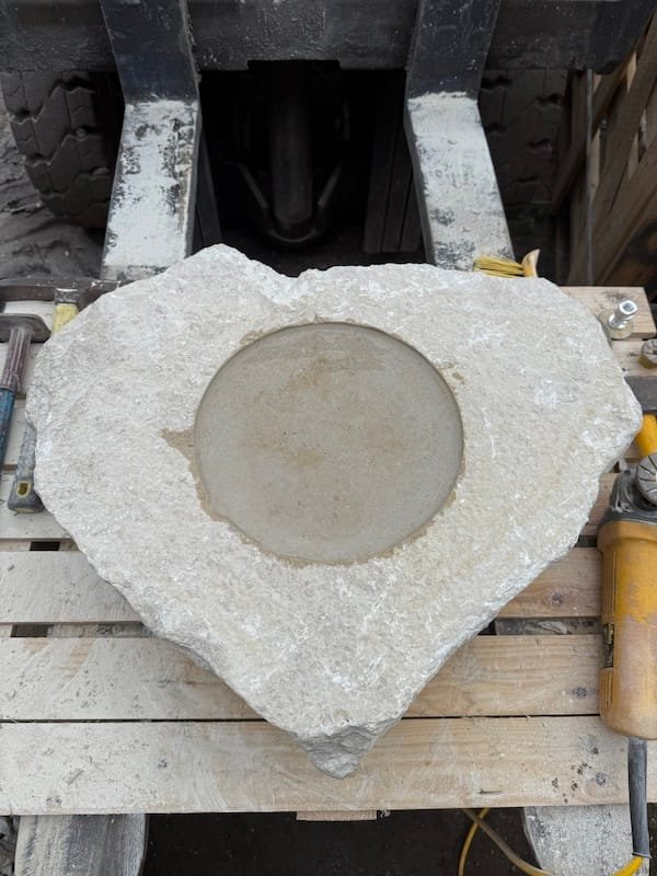 Stone Bird Bath